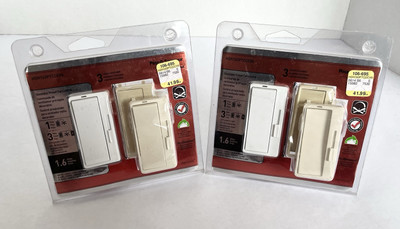 Legrand Pass Seymour HDH163PTCCCV6 Harmony Decorator Preset Fan Control Lot Of 2