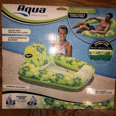 Ergonomic Aqua Pool Float - Zero Gravity Design for Relaxed Floating Experience