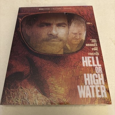 Hell or High Water Best Buy Steelbook 4K UHD + Blu-ray + Slipcover