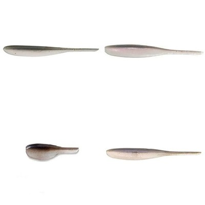 KEITECH Shad Impact Lure 2-5'' #420 Pro Blue Red Pearl, Ship From Japan