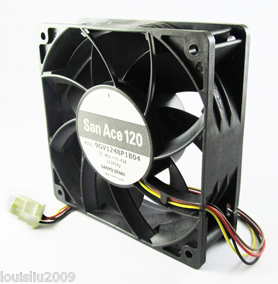 1pc Sanyo Denki San Ace 120 9GV1248P1B04 120mm x 38mm 12038 48V 0.43A DC Fan