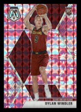2019-20 Panini Mosaic #208 Dylan Windler RC Rookie Camo Pink Cleveland Cavaliers