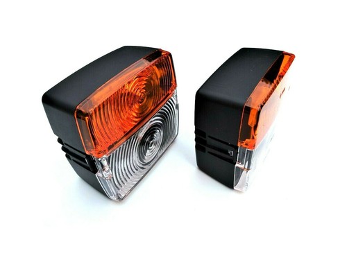 2x Blink-Positionsleuchte Traktor Schlepper Oldtimer Blinklicht Universal SET - Bild 4 von 9