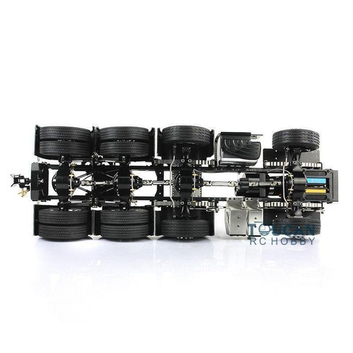 LESU 8*8 Metal Chassis for 1/14 RC Tractor Truck Model 3363 1851 W/Motor Servo - Picture 5 of 8