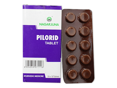 Nagarjuna Kräuter Pilorid 10 x 10 Tabletten Kostenloser Versand - Bild 2 von 4