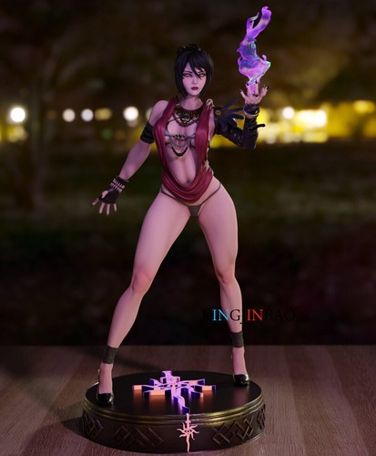 3DPrint 1/4 Scale Morrigam Unpainted Resin Unassembled Statue Figure H - Picture 2 of 22