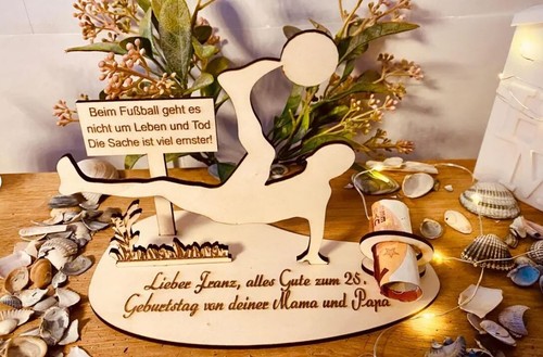 Geschenk für Fußball Spieler Fußball Fans Stadion Eintrittskarte Verein