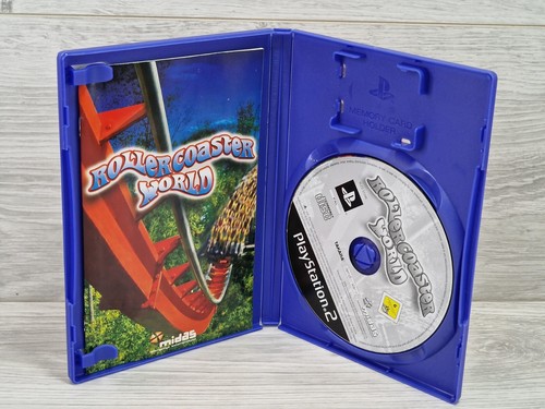 Sony PlayStation 2 PS2 ROLLERCOASTER WORLD PAL Spiel mit Anleitung *Gebraucht - Bild 3 von 8