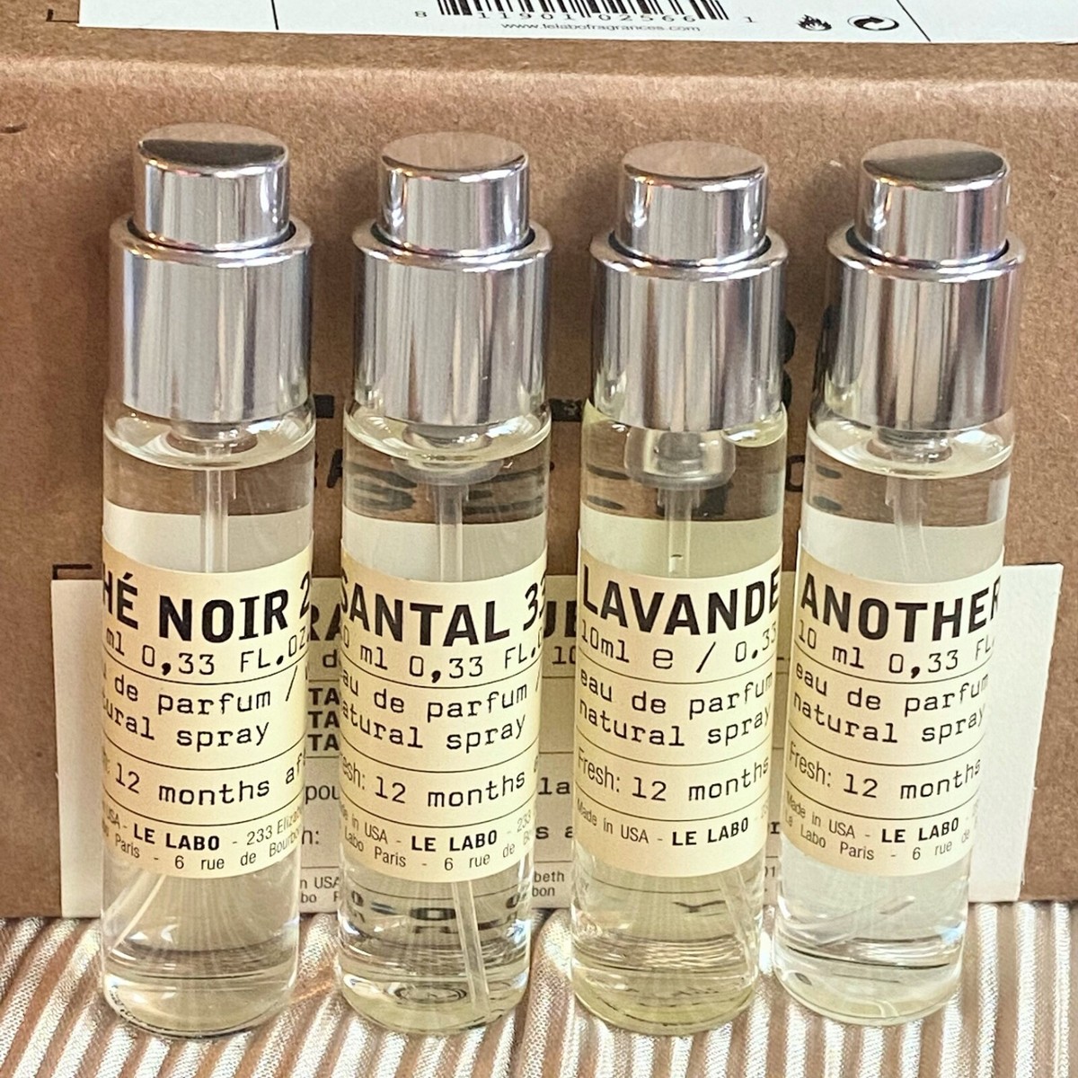 LE LABO choose TONKA 25 LAVANDE 31 SANTAL 33 10ml ANOTHER 13