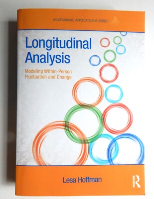 Longitudinal Analysis Hoffman mathematics model data multivariate Like New