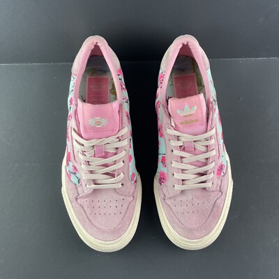 ADIDAS Continental X Arizona Green Tea Pink GREEN Vulc Women's