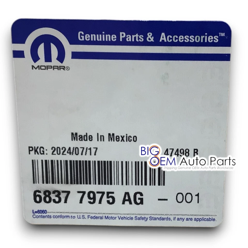 Lámpara de luz trasera interior del lado del conductor Jeep Grand Cherokee 22-24 OEM 68377975AH Foto 4 de 4