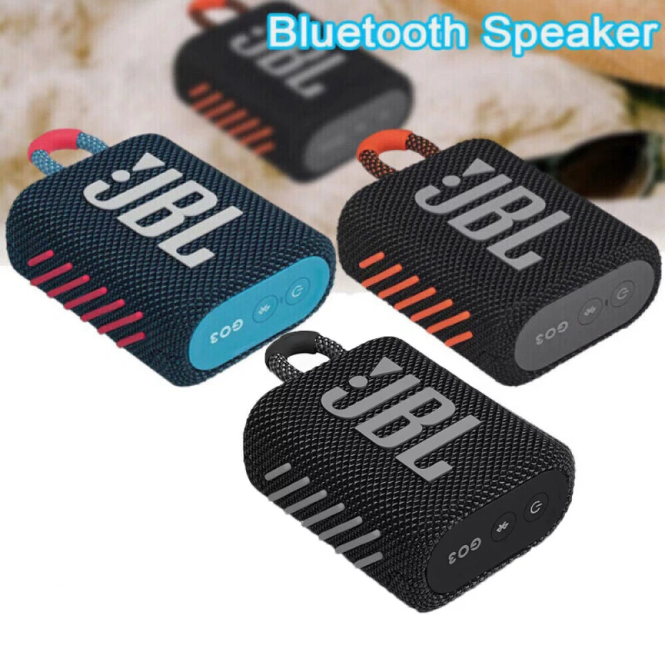 JBL Go3 Altoparlante Bluetooth Senza Fili Mini Altoparlante Basso Portatile Impermeabile