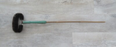 Vintage Holzgriff Staub Reinigung Oval Rundbürste Werkzeug Kleeneze Stil