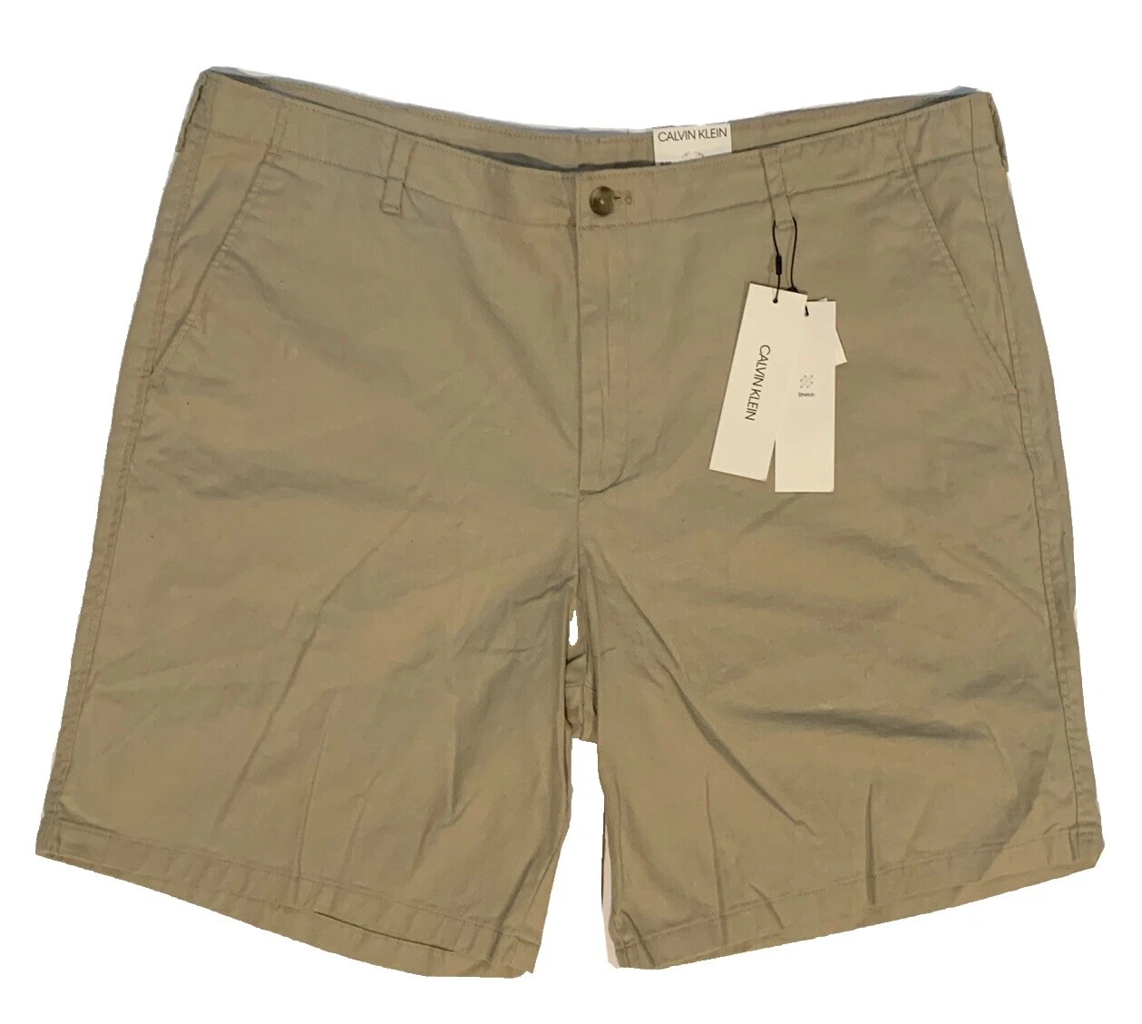 Pantalones cortos sólido Lino Calvin Klein para hombres