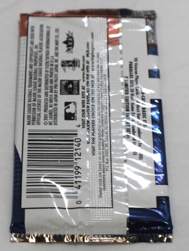 2001 Fleer Game Time MLB Major League Baseball Trading Cards Sealed Hobby Pack - Picture 4 of 4