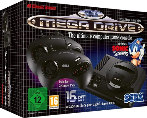 Sega Mega Drive Mini 2 Retro Spielkonsole mit Controller - NEU & OVP