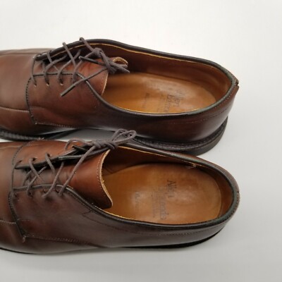 Allen Edmonds Warren Brown Leather Blucher Bicycle Toe Shoes Men\'s Size 11 Allen Edmonds Men 10D Shoes Warren Bicycle Toe Blucher  main image 4