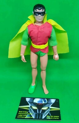 Vintage Actionfigur, ROBIN The Boy Wonder, Höhe 8'' - 20 cm, MEGO CORP. 1974