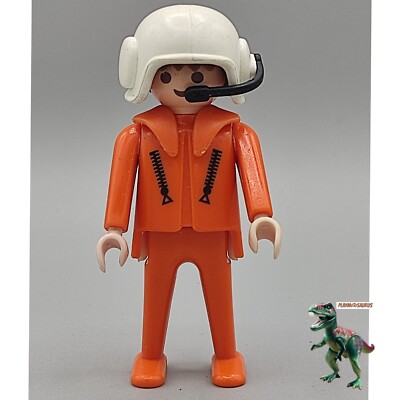 Figurine Playmobil Femme (réf. 30140840, 3845, 9987) Pour Hélicoptère De Secours - Pièce D'occasion, Vendue à L'unité