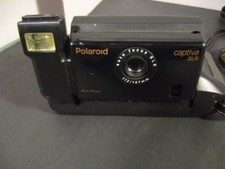 Vintage Polaroid Captiva SLR Camera Auto Focus 95 Film Instructions Included