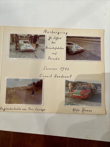 19 fotos originales de carreras BMW, Nurburgring, Hockenheim años 60 fotos de carreras - Imagen 3 de 7