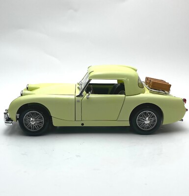 Kyosho 1:18 Austin Healey Sprite Spider RHD Année De Construction 1958 Primevere Jaune 08953py