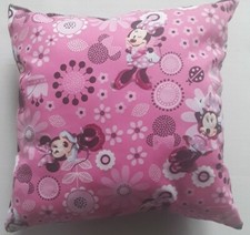 DISNEY MINNIE MOUSE PILLOW - HANDMADE - 12"x12" - FOR LITTLE HEADS 