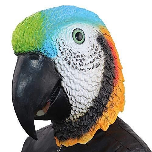 Novelty Mask Latex Rubber Animal Bird Head Mask For Halloween Cosplay