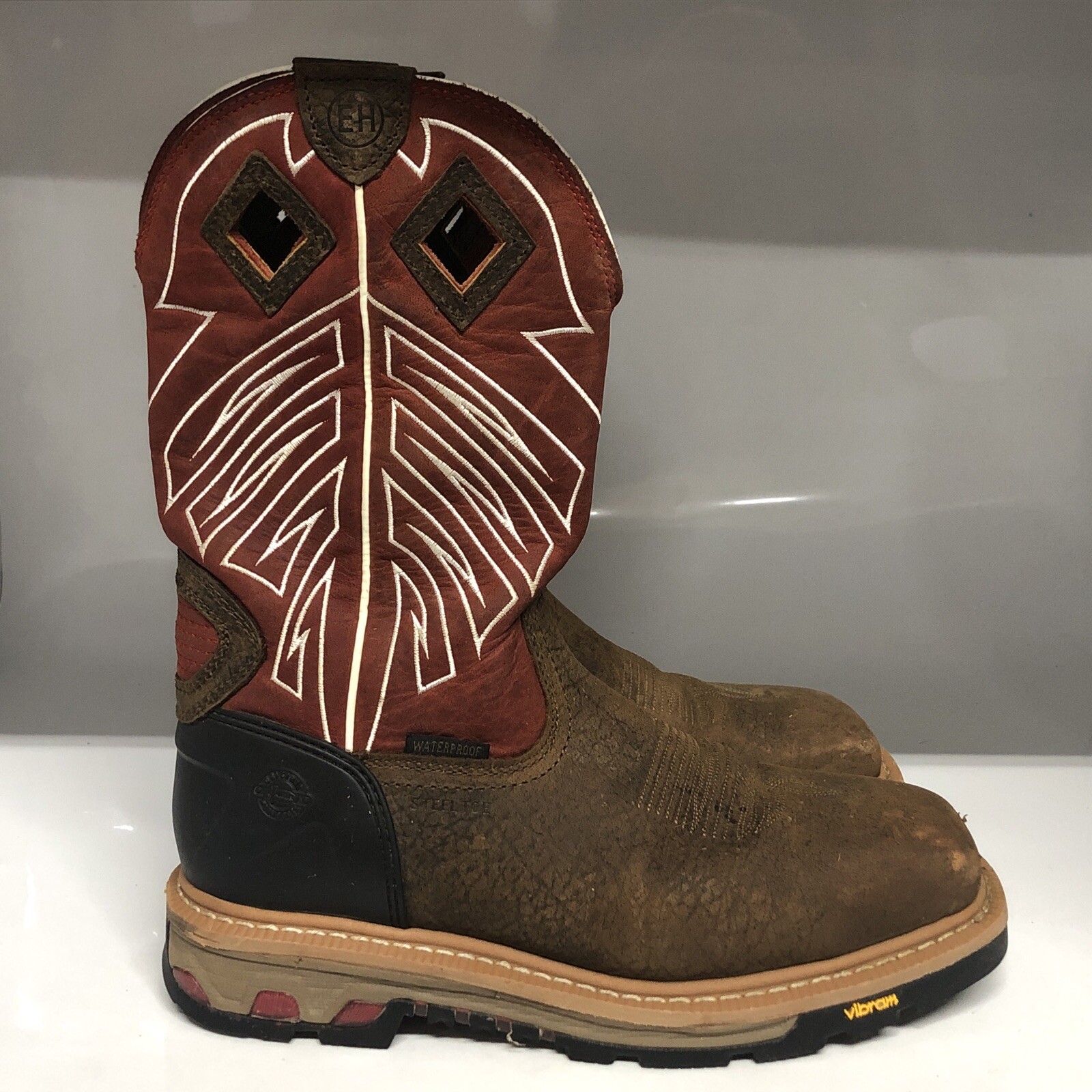 Justin Men's Waterproof CommanderX5 Steel Toe Work Boots, 58 OFF