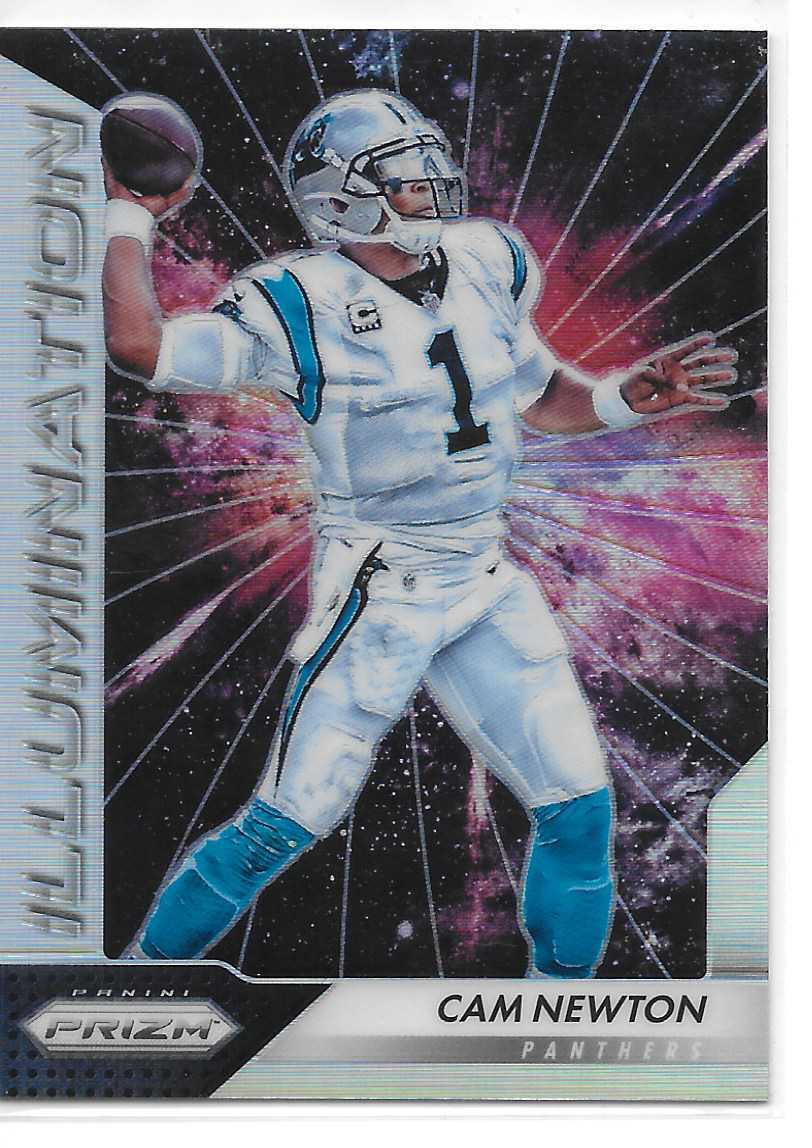 2016 Prizm Football Illumination Prizms Cam Newton Panthers