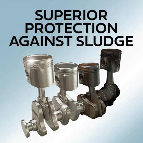 🔥COMBO 2 PACK🔥 Castrol GTX 5W-30 Synthetic Blend Motor Oil, 5 Quarts - Picture 7 of 9