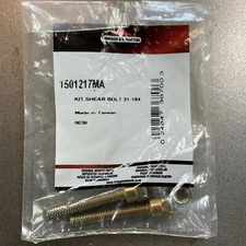 Briggs & Stratton OEM 1501217MA  Kit,Shear Bolt.31-18X