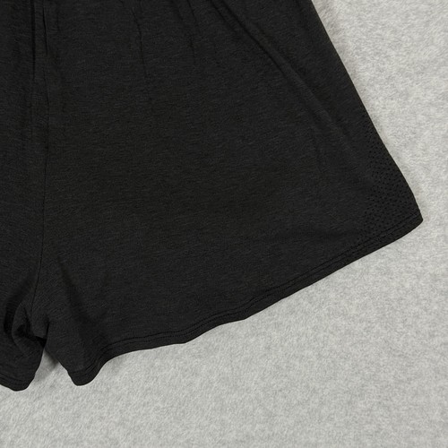 Gymshark Shorts Womens Large Vital Seamless 2.0 2-in-1 Black Marl Gym Training - Picture 10 of 14