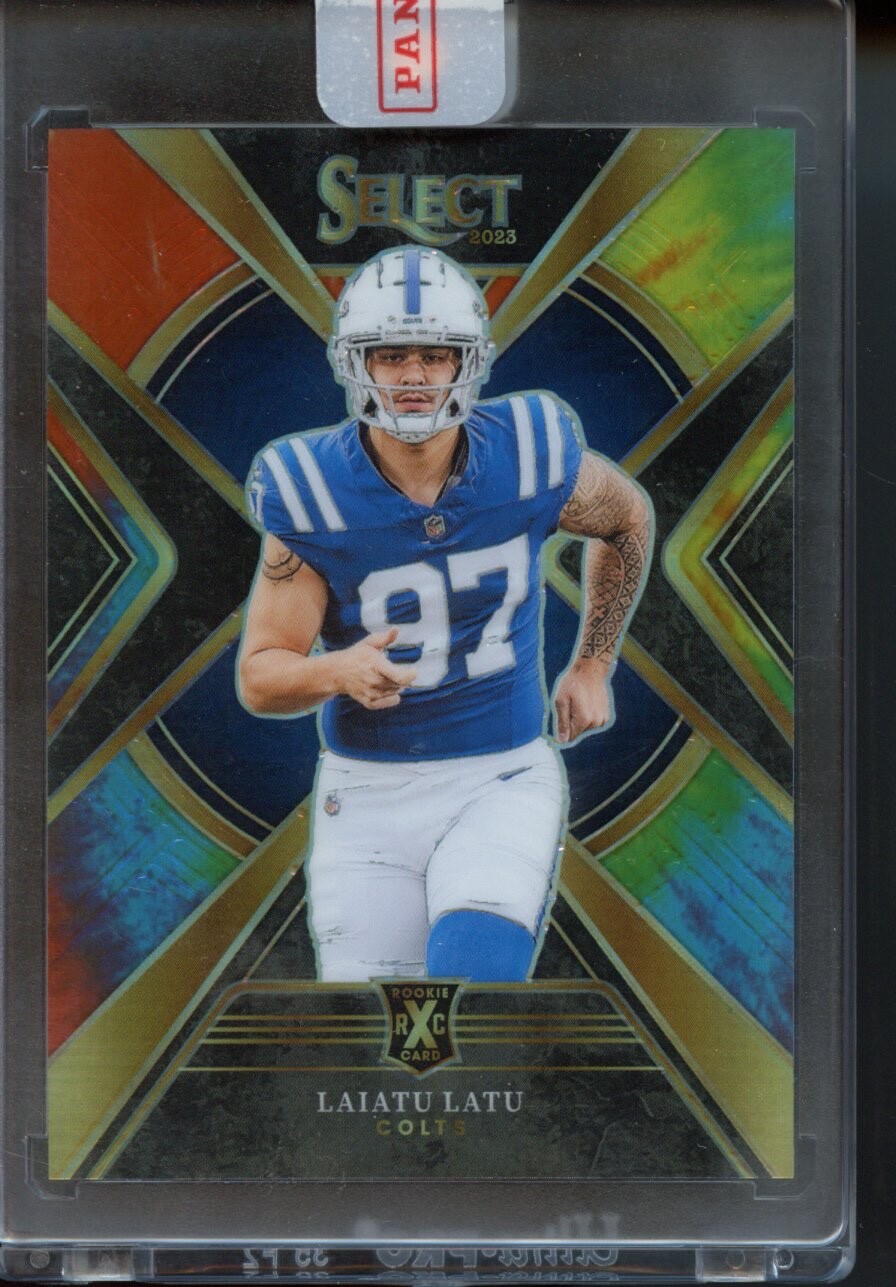2023 Panini Select Laiatu Latu XRC Tie-Dye Prizm RC /25 - TE #2