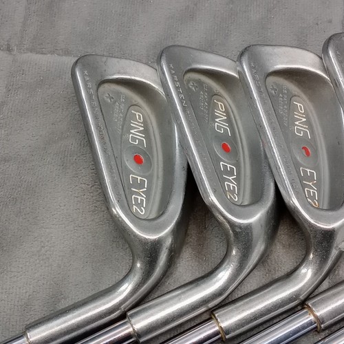 Ping Eye 2 Red Dot Iron Set 3 - PW KT-Shaft Steel PW Shaft Different - Picture 15 of 24