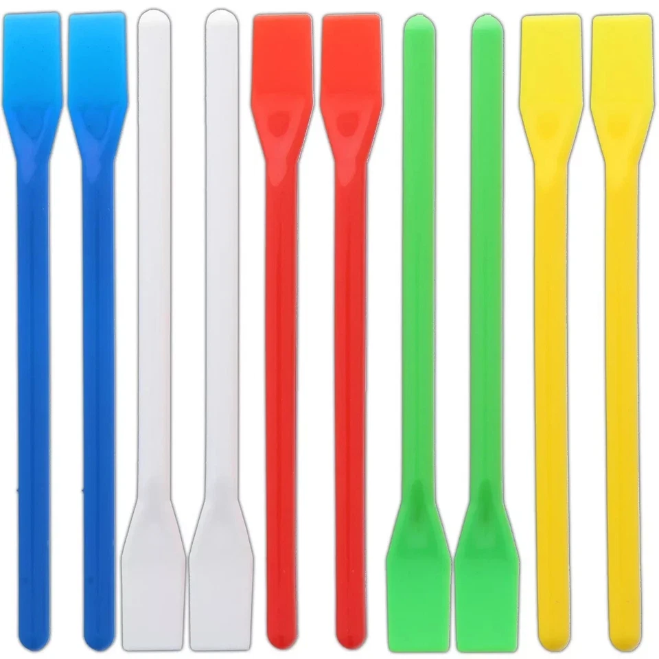 10 Plastic Glue Spreaders - PVA Art Craft Kids Spatula Fun Paste Adhesive NEW UK - Image 3 of 4