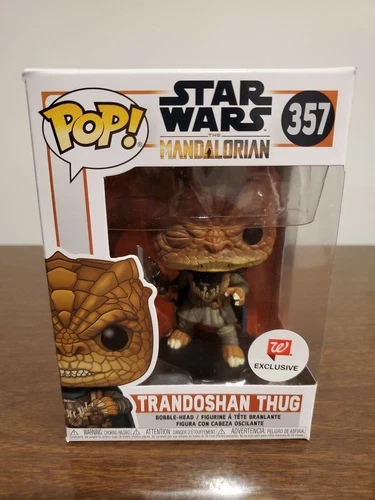 Funko POP! Star Wars The Mandalorian #357 Trandoshan Thug Walgreens Exclusive
