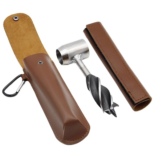 Portable Outdoor Carpenter Drill Bits Hand Drill Manual Auger Camping