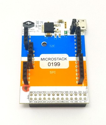 Microstack Baseboard Adapter for the Raspberry Pi 3, Zero, 2, B+, A+