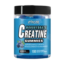150 Counts Creatine Monohydrate Gummies - Increase Strength and Build Muscle