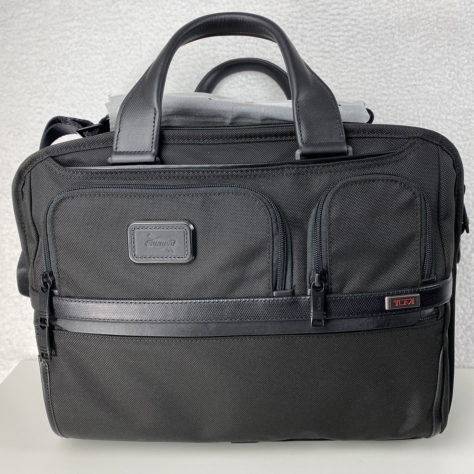 Tumi Alpha 3 Expandable Organizer Laptop Brief Black … Gem