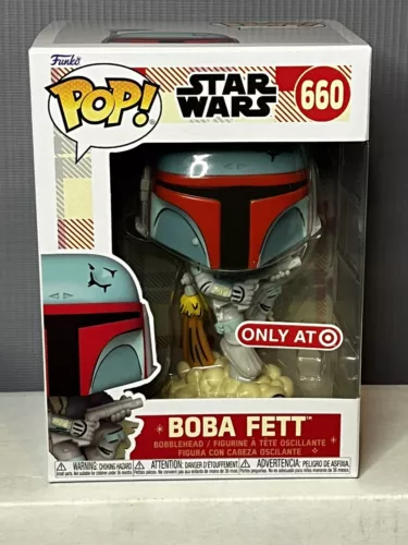 Funko Pop! Boba Fett #660 Disney 100 Retro Star Wars Target Exclusive