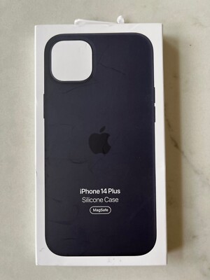 NEW Genuine Apple iPhone 14 PLUS (6.7'') Silicone Case w/Magsafe -Multiple Colors