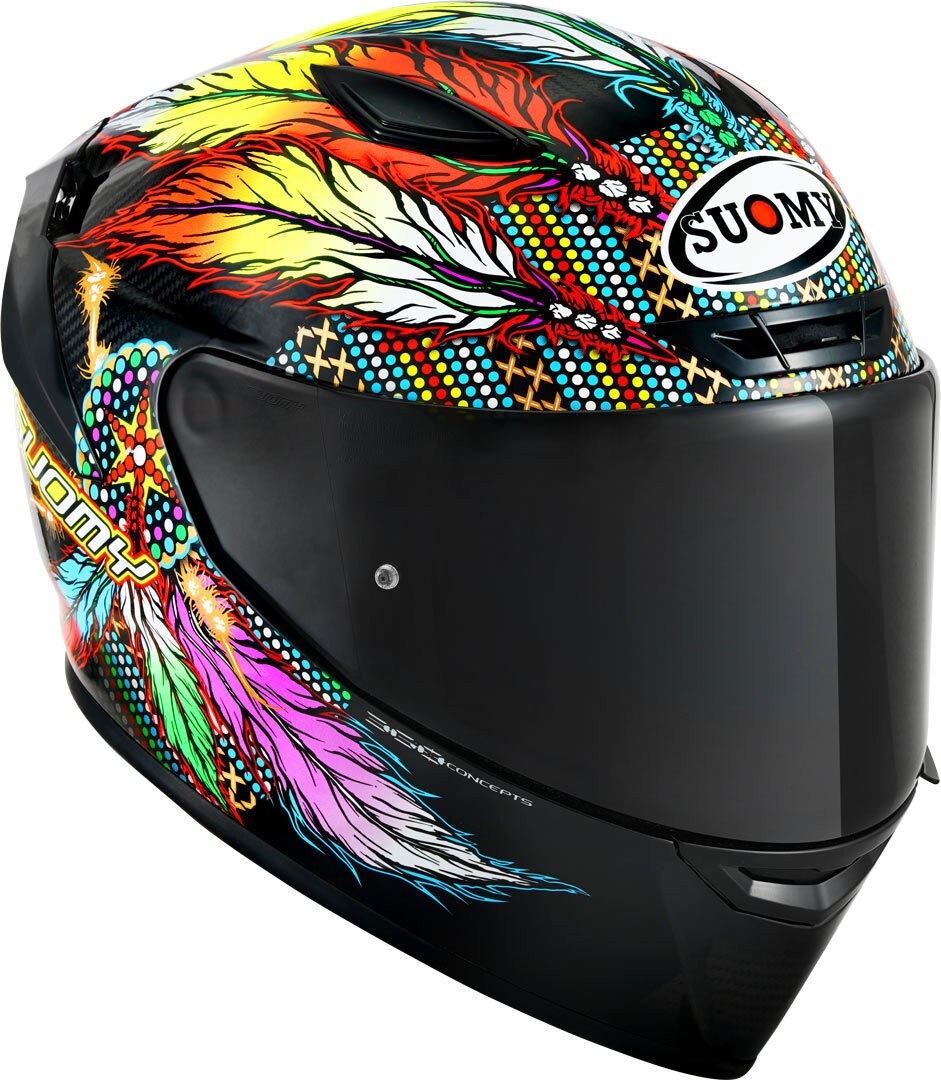 CASCO MOTO HELMET INTEGRALE TOP RACING SUOMY TX-PRO CARBONIO CHIEFTAIN TG M