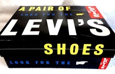Nuevo Zapato Bota Resistente Talla 9M Para Hombre Levi's Gulley Cuero Negro Suela LM22530