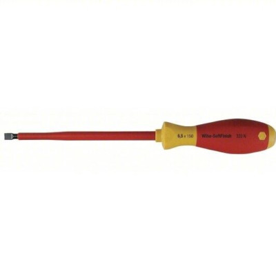 WIHA 32027 Insltd Slotted Screwdriver, 3/16 in 26X305 NEW - FREE SHIPPING