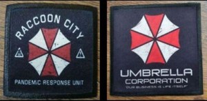 Resident Evil Patch BIOHAZARD SYMBOL Bestickt Aufbügeln