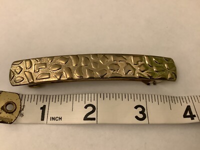 ALTE RETRO VINTAGE 60er GOLD HAARE Cocktail Party SLIDE CLIP Barrett GRIP TV Requisite