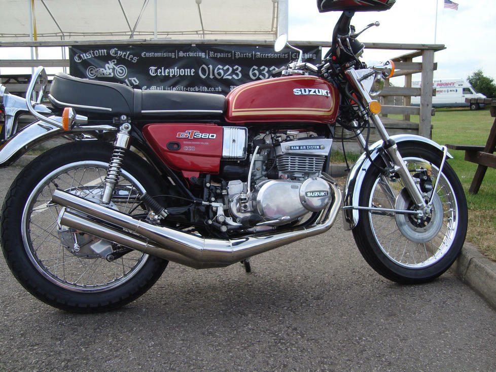 HIGGSPEED S/STEEL EXPANSION CHAMBER EXHAUST FOR SUZUKI GT380 NEW! eBay